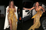 Priyanka Chopra turns heads in golden plunging dress at an event in London, fans call her Goddess